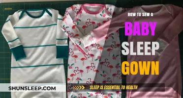 Easy Steps to Sewing a Cozy Baby Sleep Gown