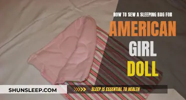 Crafting a Cozy Sleeping Bag for Your American Girl Doll