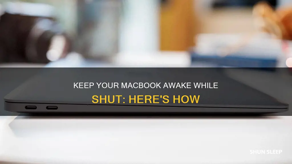 how to shut macbook without sleep