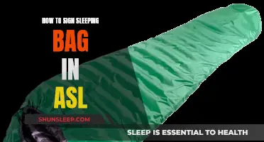 Master the "Sleeping Bag" Sign in ASL with These Tips