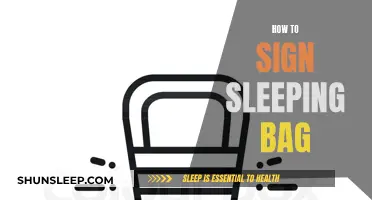 Deaf Camping: How to Sign "Sleeping Bag"?