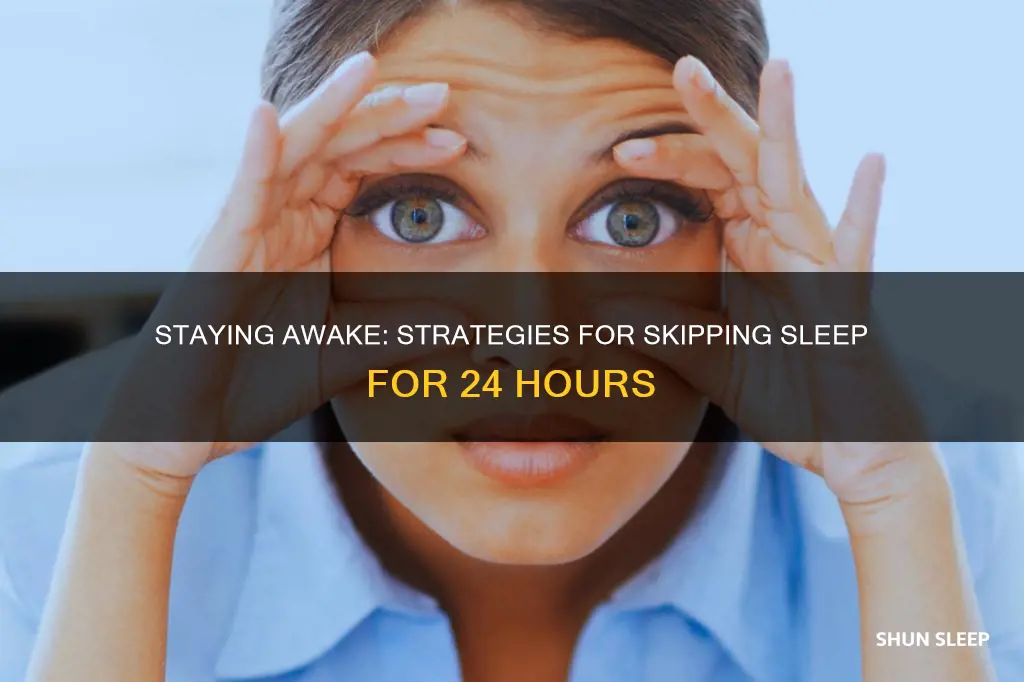 how to skip sleep for a day