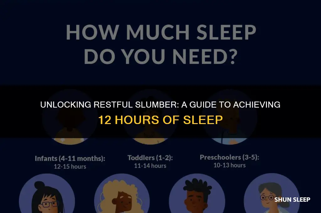 how to sleep 12 hours