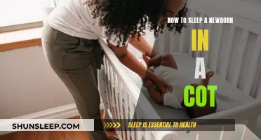 Getting Your Newborn to Sleep Soundly in a Cot