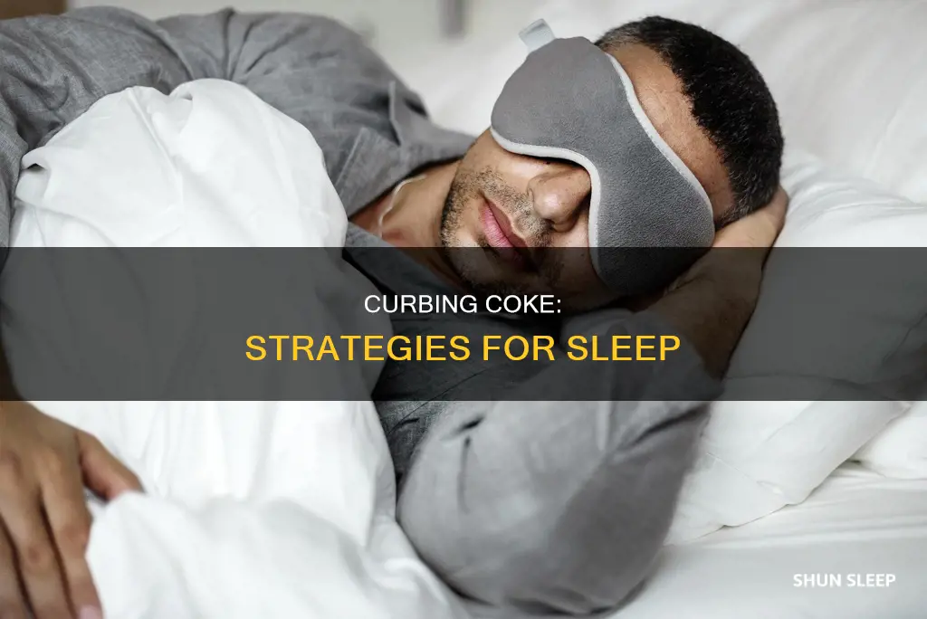 how to sleep after coke use