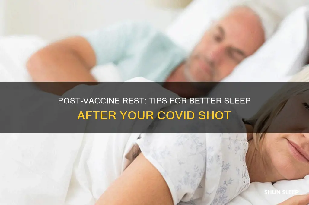 how to sleep after getting covid vaccine