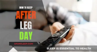 Leg Day Recovery: Tips for a Good Night's Sleep