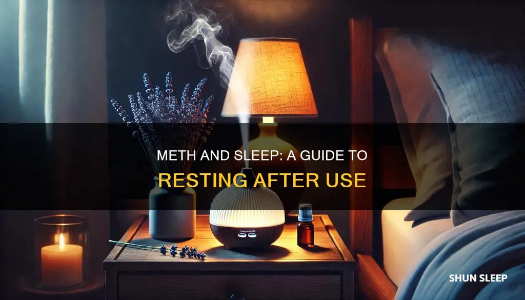 how to sleep after meth use