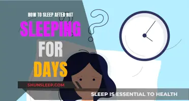 Sleep Strategies When You Can't Sleep for Days