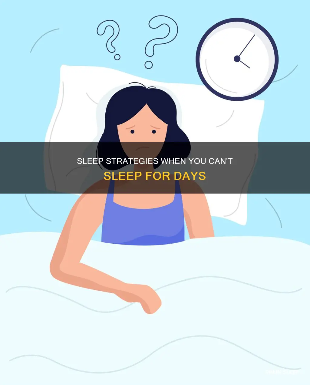 how to sleep after not sleeping for days