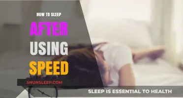 Racing Mind: Tips to Sleep After Taking Speed