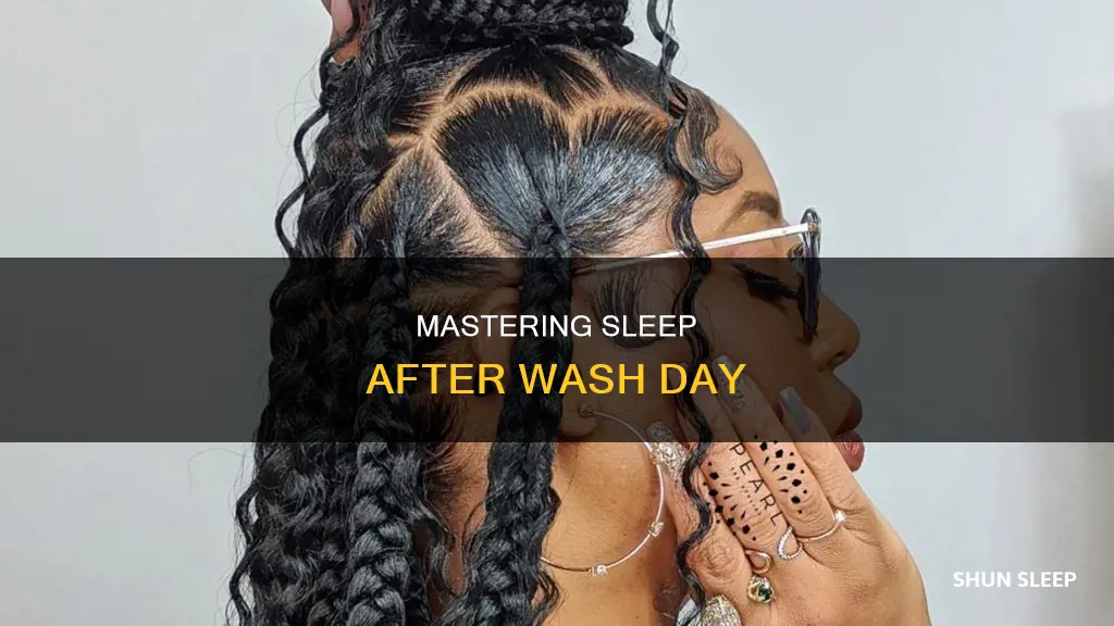 how to sleep after wash day