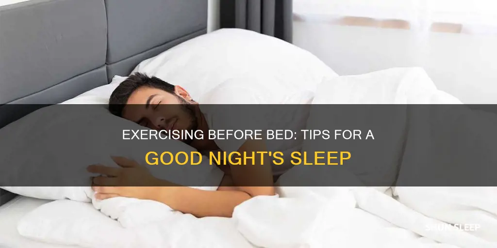 how to sleep after working out