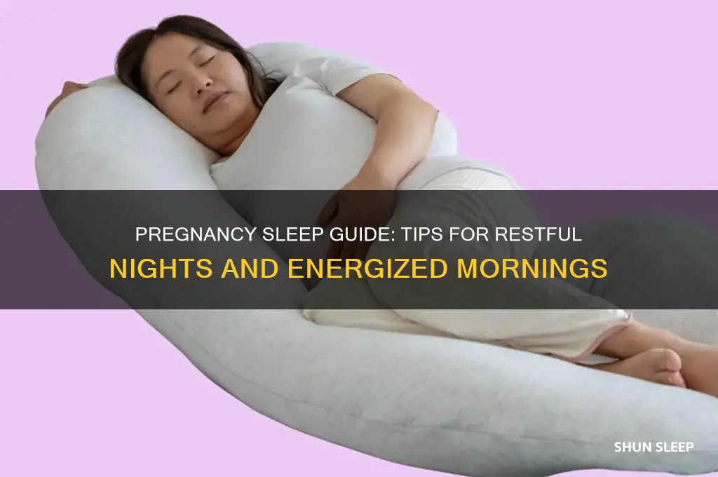 how to sleep and get up during pregnancy