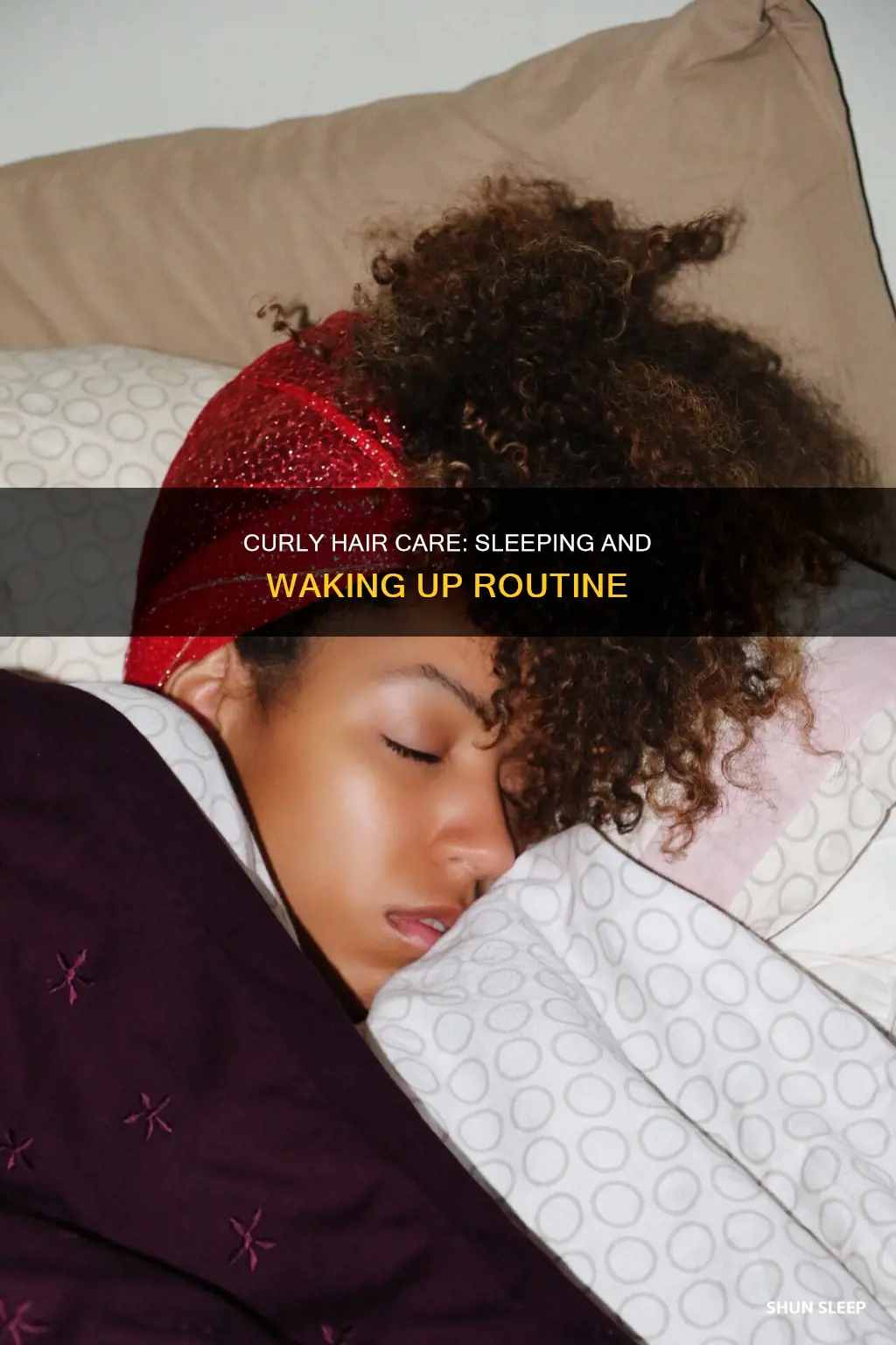 how to sleep and wake up with curly hair