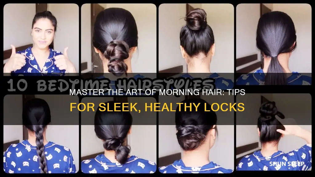 how to sleep and wake up with nice hair