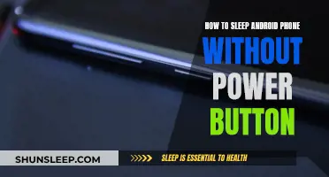 Android Sleeping Tips: Power Button Alternatives