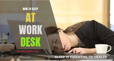 Sleep at Your Desk: Guide to Napping at Work