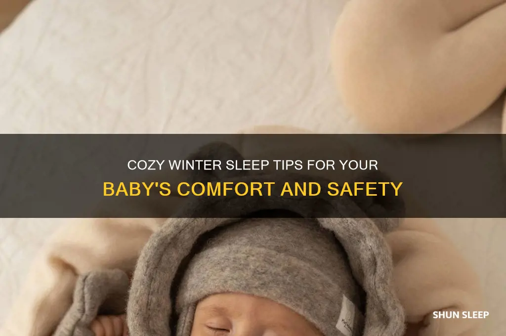 how to sleep baby in winter