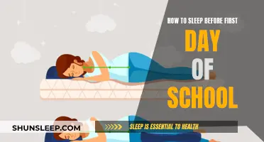 Prepare for a Restful Sleep Before the First Day of School