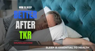 Better Sleep After TKR: A Guide to Restful Nights