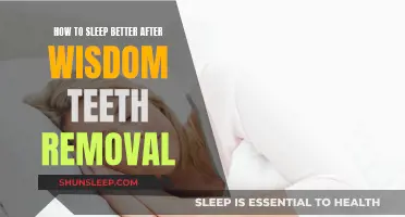 Wisdom Teeth Removal: Sleeping Better Post-Op