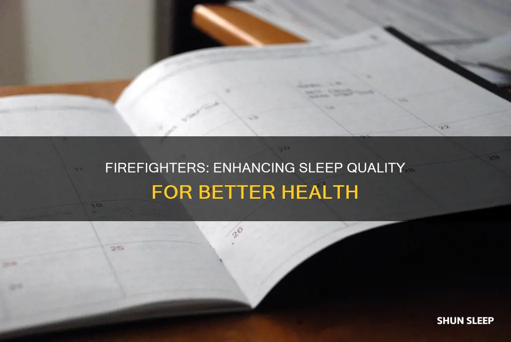 how to sleep better as a firefighter