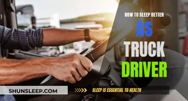 Truckers' Guide to Better Sleep