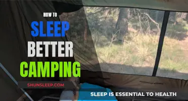 Camping and Sleep: Tips for a Good Night's Rest