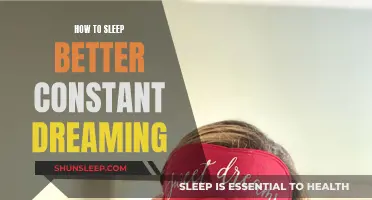 Better Sleep, Less Dreams: A Guide