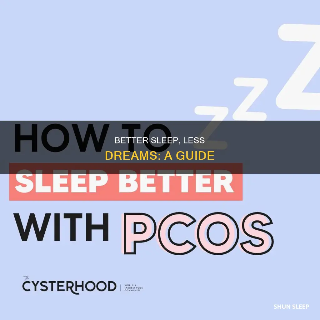 how to sleep better constant dreaming