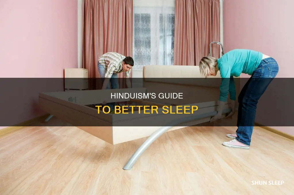 how to sleep better direction hindu