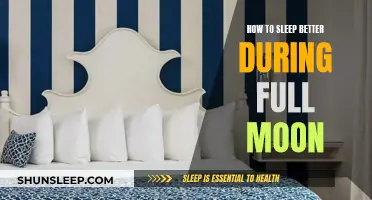Better Sleep: Tips for Full Moon Nights