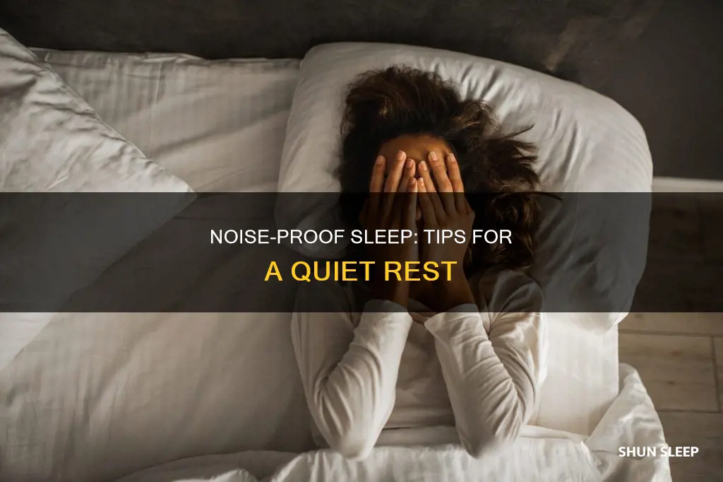 how to sleep better eith noise