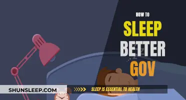 Better Sleep: Tips from the Government