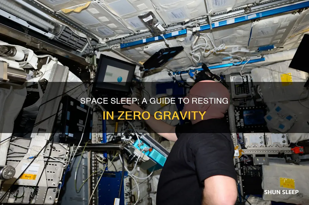 how to sleep better in space