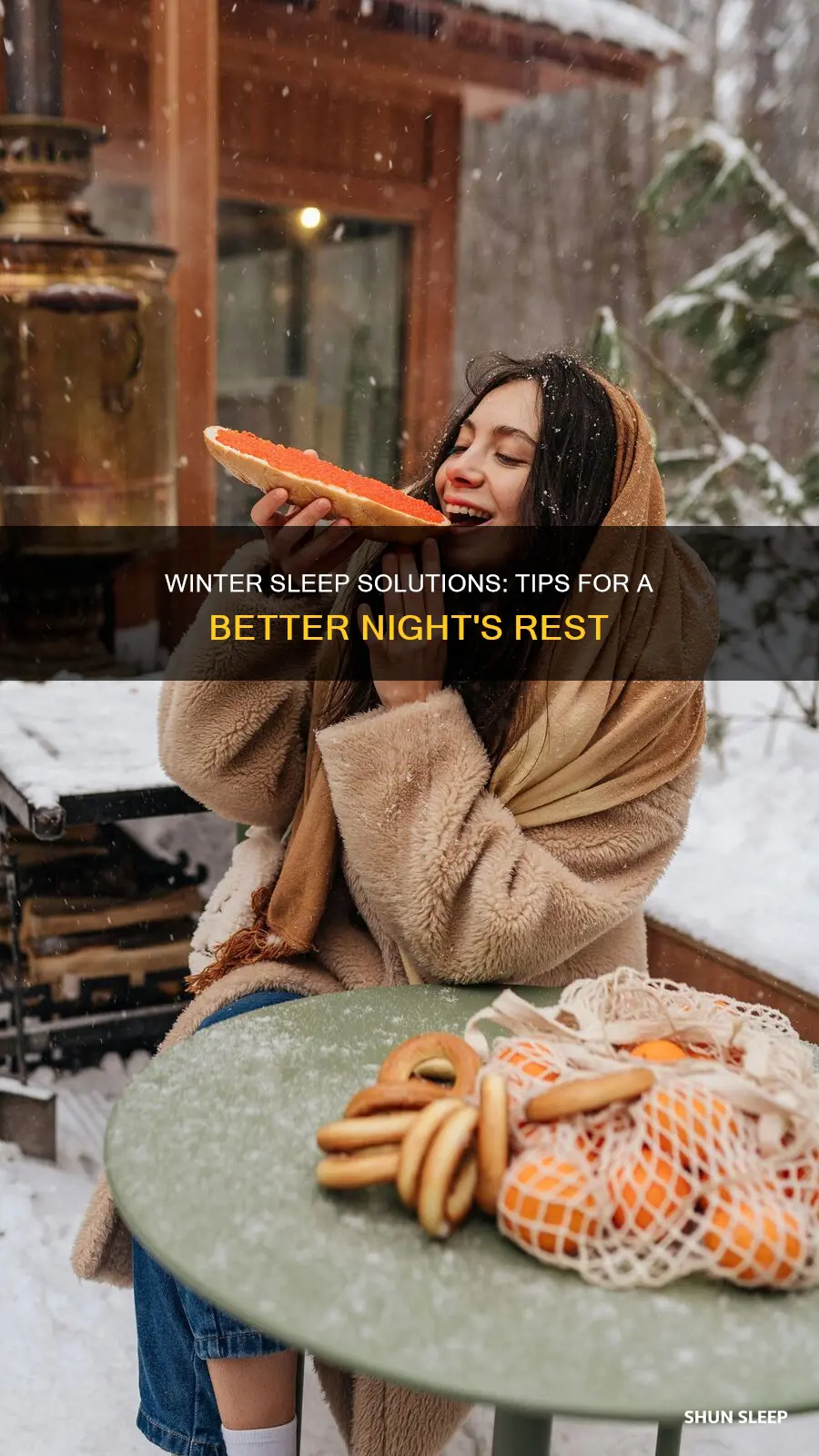 how to sleep better in the winter