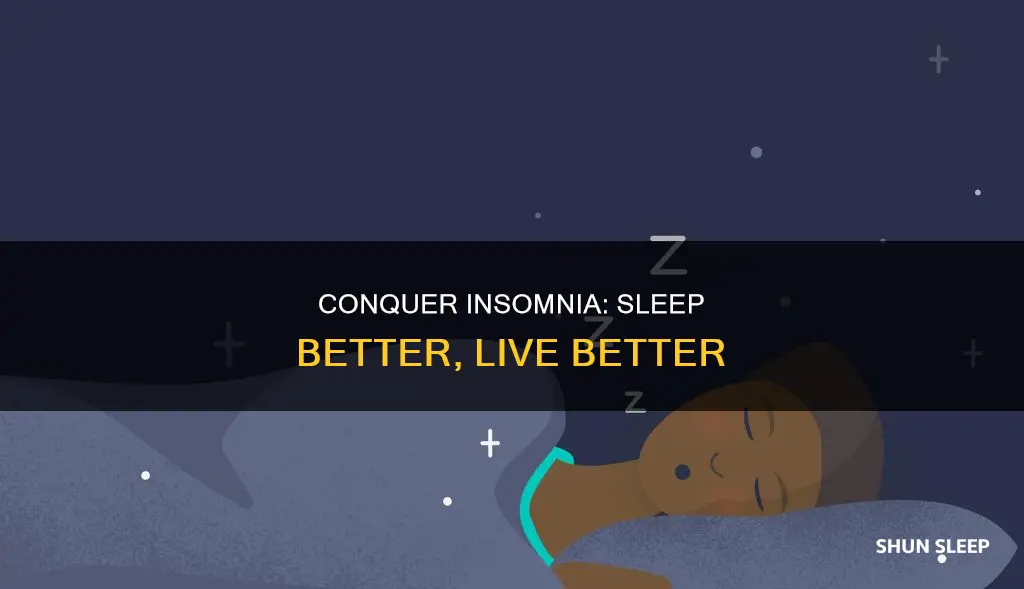 how to sleep better insomnia