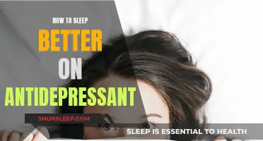 Better Sleep on Antidepressants: A Guide