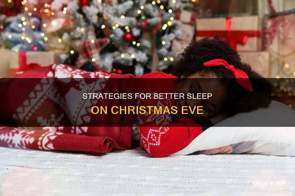 how to sleep better on christmas eve