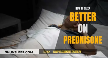 Prednisone and Sleep: Tips for a Better Night's Rest