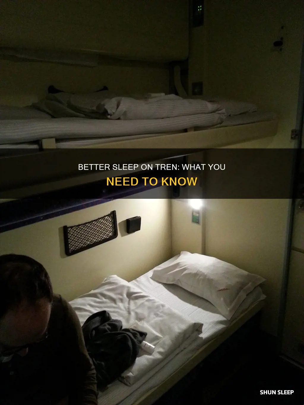 how to sleep better on tren