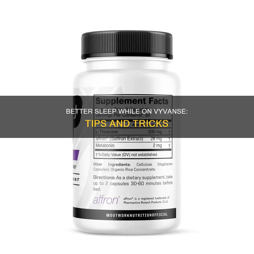 how to sleep better on vyvanse