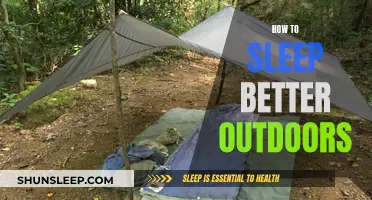 Sleep Better Outdoors: Tips for a Restful Night