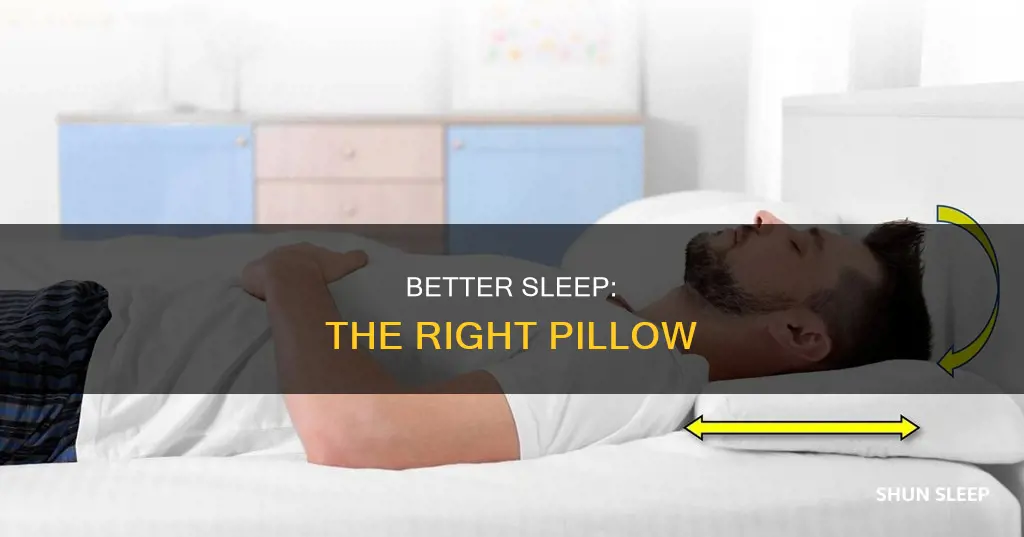 how to sleep better pillow