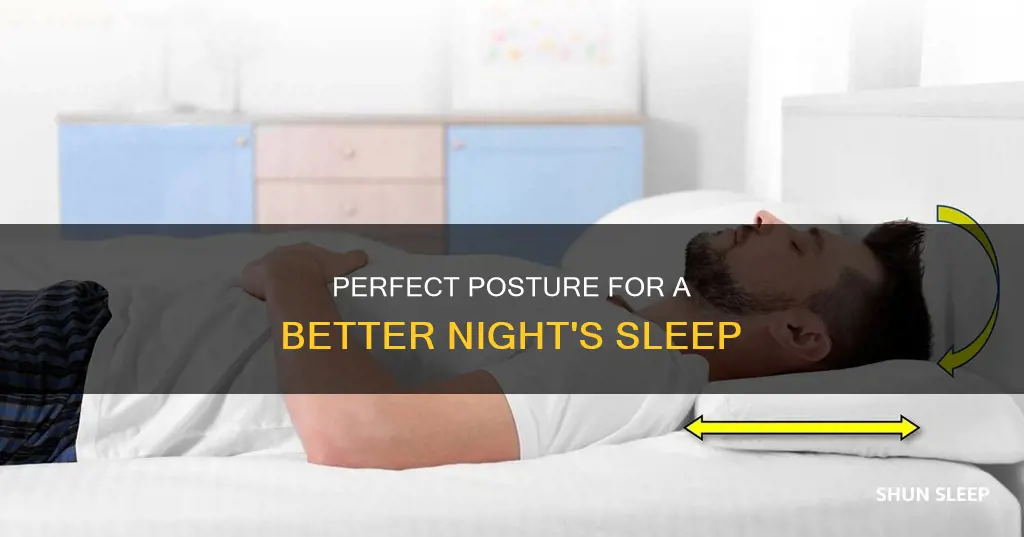 how to sleep better posture