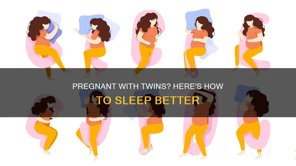 how to sleep better pregnant with twins