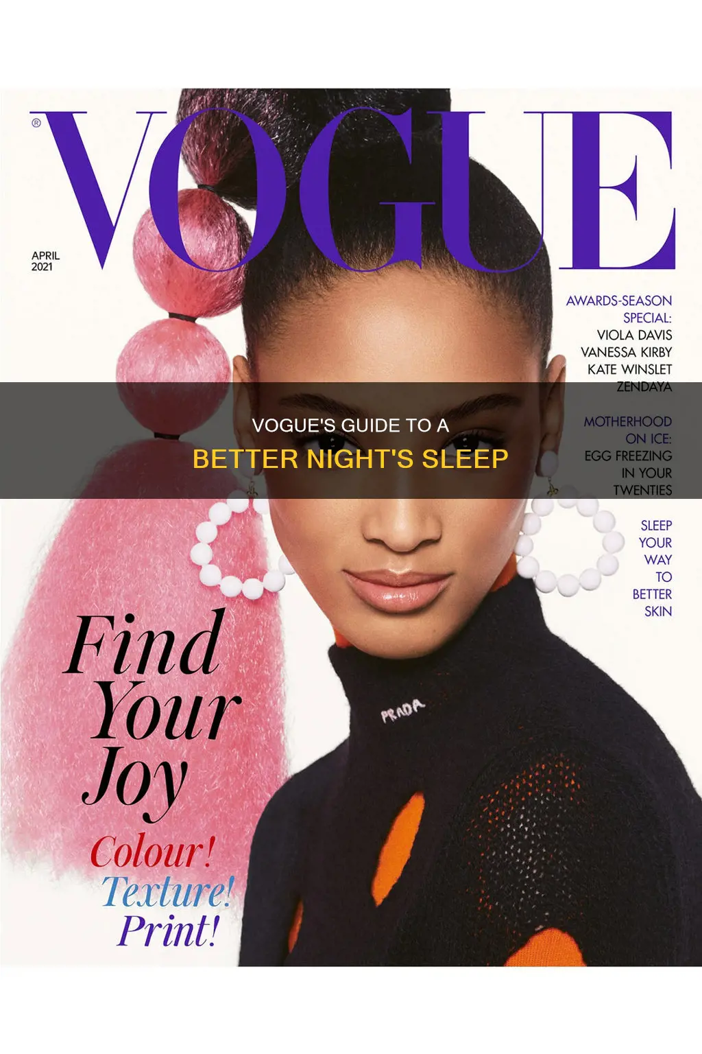 how to sleep better vogue