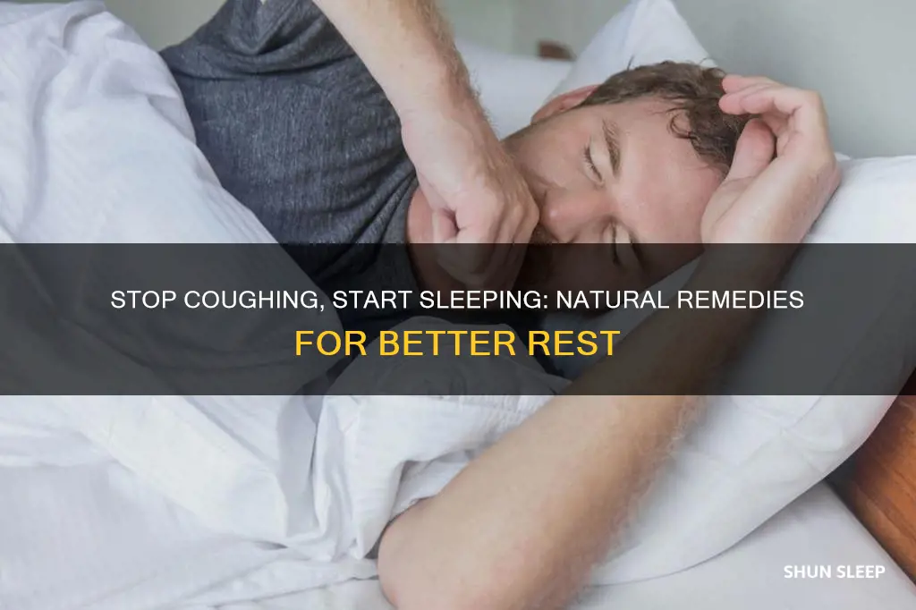 how to sleep better when coughing