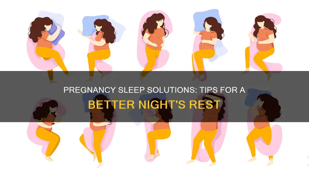 how to sleep better when heavily pregnant